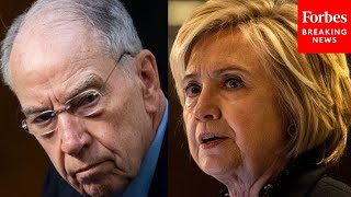 Chuck Grassley Calls Out Hillary Clinton amp Crossfire Hurricane In Response To Trump Guilty Verdict [upl. by Solim319]