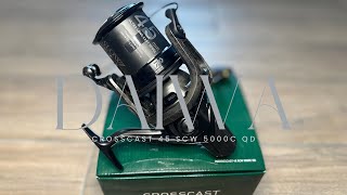 Daiwa 20 Crosscast 45 SCW 5000C QD Unboxing amp Presentation by Foris Fisherman daiwa carpfishing [upl. by Ailicec]