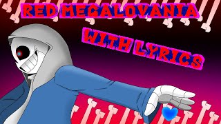 Red Megalovania  Undertale AU Lyrical COVER [upl. by Serolod]