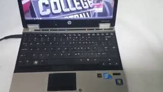 HP 2540p Elitebook Laptop i7 CPU L640  213ghz 6 GB RAM A Closer Look [upl. by Cecilius]