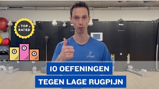 10 Oefeningen tegen Lage Rugpijn voor Herstel en Preventie van Rugklachten 1️⃣0️⃣☀️ [upl. by Ellenrahc]