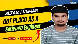 Student Placed from Jspiders Basavanagudi  Software Engineer  Bangalore [upl. by Keily]