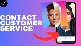 How to contact the customer service in the Facelab app [upl. by Jala]