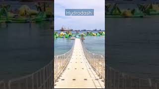 sentosa Singapore outdoor fun game short hydrodash [upl. by Akim]