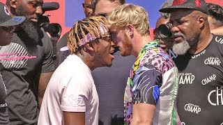 CRAZY KSI vs Logan Paul 2  FULL PRESS CONFERENCE  Matchroom Boxing USA [upl. by Langer]