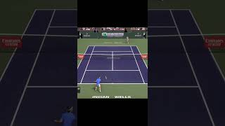 Tennis Elbow 4 Federer Nice Smash On Match Point vs Nadal shorts [upl. by Eladnwahs]