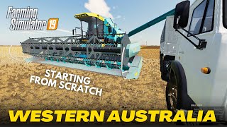 Hard work on a rye field ➤ 4x map of Western Australia ➤ 3 ➤ Farming Simulator 2019 [upl. by Aicileb695]