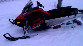 The new machine 2011 SkiDoo 800 ETec Renegade Adrenaline [upl. by Eiggep]