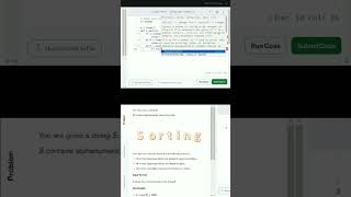 Hackerrank sorting in python solution hackerrank pythoncode pythonprograms trending [upl. by Rufus]