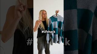 🧶KleiderbügelHack für selbstgestricktes stricken [upl. by Dominick944]