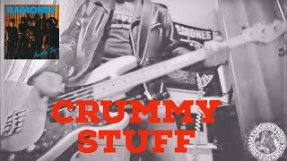 Ramones  Crummy Stuff  bass cover whitout guitar [upl. by Katti]