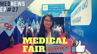 Vlog Indian Medical amp Hospital Equipment amp Biotechnology Fair MedNews [upl. by Kirtap]