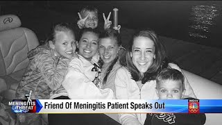 Friend of meningitis patient speaks out [upl. by Ofelia]