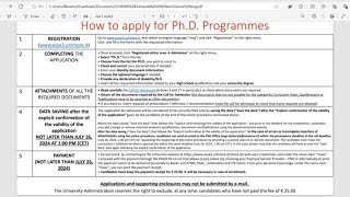 University of Modena ItalyPhD calls phd [upl. by Sisson]