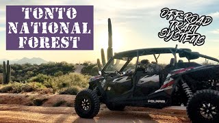 GREATEST WINTER OFFROADING  Tonto National Forest [upl. by Anelahs447]