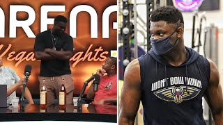 Zion Williamson BREAKS SILENCE On Weight amp Diet Problems With Gilbert Arenas [upl. by Fasta]