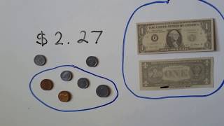 Grade 2 Math 97 Dollars and Cents counting [upl. by Farmer]