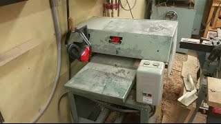 Quick Overview of the Foley Belsaw Model 9103 Planer and Moulder [upl. by Enylorac]