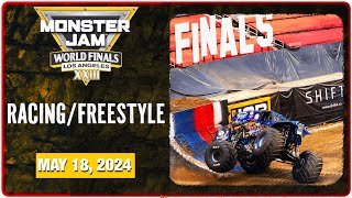 LIVE Monster Jam World Finals XXIII RacingFreestyle  May 18 2024  World Finals 2024 [upl. by Neras]