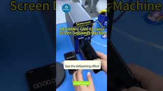 How to quickly remove bubbles from your phone screen phonerepair LCDscreen [upl. by Eelidnarb]