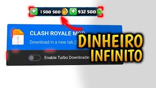 CLASH ROYALE MOD APK DINHEIRO INFINITO ATUALIZADO [upl. by Funk171]