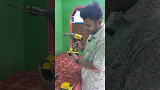 sabse zada Powerful cordless Drill machine😱 shorts [upl. by Atil]