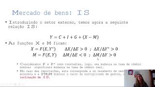 Modelo IS LM BP primeira parte [upl. by Suolekcin652]