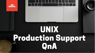 12 most asked Unix Production Support Interview Questions  Tech Jobs  crack unix support interview [upl. by Ty759]