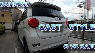 ダイハツ 新型キャスト スタイル G VS SAⅢ シャイニングホワイトパール 外装New DAIHATSU CAST STYLE G VS SAⅢ EXTERIOR 2022 [upl. by Llorrac]