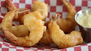 Beer Battered Fried Shrimp Recipe With Old Bay [upl. by Alyak]