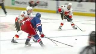 Marc Staal DESTROYS Matt Stajan [upl. by Griffis428]