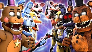 FNaF Withered vs Rockstar Animatronics [upl. by Bezanson]