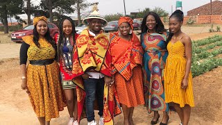 24 hours in Lesotho Issa traditional wedding Part 2 [upl. by Namlaz339]