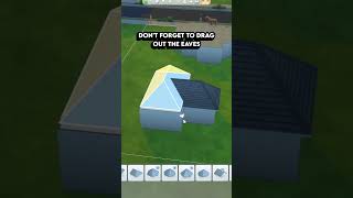 How To Build Better Roofs In The Sims 4 [upl. by Ailecec]