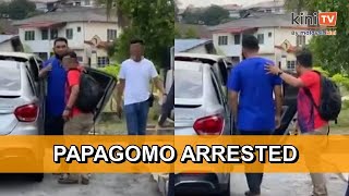 Papagomo arrested for remarks against Agong [upl. by Paula]