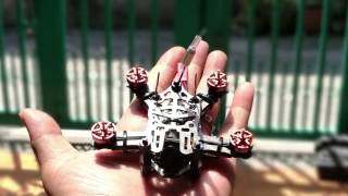 Tomoquads Mikro78 with Racerstar 1103 Brushless Motors  78mm Micro FPV Quad [upl. by Ynohtnaed]