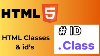 HTML Classes amp IDs Explained  Styling HTML Elements [upl. by Adigirb]