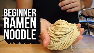 Beginner Guide to Making Ramen Noodles from Scratch [upl. by Ameh]