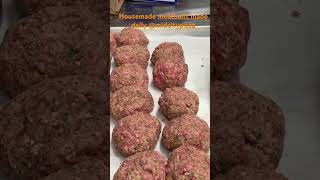 Making meatballs this morning meatballs pizza nolaeats midcitypizza food rolling [upl. by Dewar]