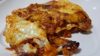 Amazingly Delicious Lasagna with Creamy Bechamel Sauce [upl. by Arahc483]