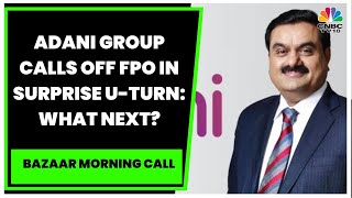 Adani Group Calls Off Its Flagship FPO Going Ahead Not Morally Correct Says Gautam Adani [upl. by Catherine]