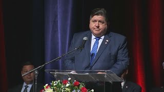 Pritzker honors fallen firefighters at Medal of Honor ceremony [upl. by Crosby]