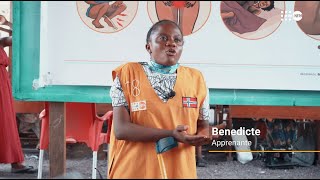 Formation des jeunes filles déscolarisées Kinshasa [upl. by Eanyl935]