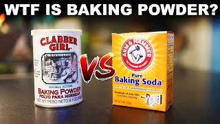 What is baking powder and how is it different from baking soda [upl. by Nosa]