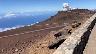 Haleakala crater on Maui [upl. by Cowie]