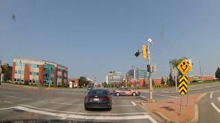 Driving Around Moncton New Brunswick  Canada [upl. by Arleyne334]