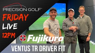 LIVE Fujikura Ventus amp Ventus TR Driver Fitting [upl. by Theodosia]