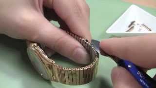 Watch Band Adjusting  How to Remove UClip Expansion Links [upl. by Idalla]