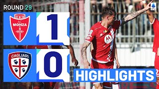 MONZACAGLIARI 10  HIGHLIGHTS  Maldini strikes again to seal three points  Serie A 202324 [upl. by Aip]