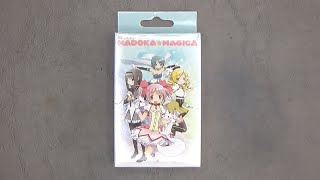 Opening A Deck Of Puella Magi Madoka Magica Playing Cards [upl. by Adnalro]